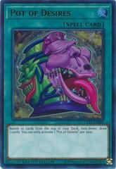 SJ Pot of Desires CT14-EN004 YuGiOh 2017 Mega-Tins Ultra Rare *Espanol*