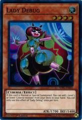 SJ Lady Debug SDPL-EN005 YuGiOh Structure Deck: Powercode Link Super Rare