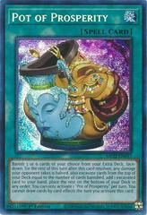 SJ Pot of Prosperity MP22-EN037 YuGiOh 2022 Tin of the Pharaoh&#39;s Gods Mega Pack Secret