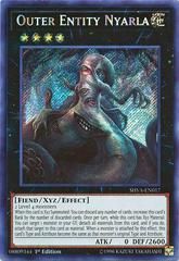SJ Outer Entity Nyarla SHVA-EN017 YuGiOh Shadows in Valhalla Secret Rare