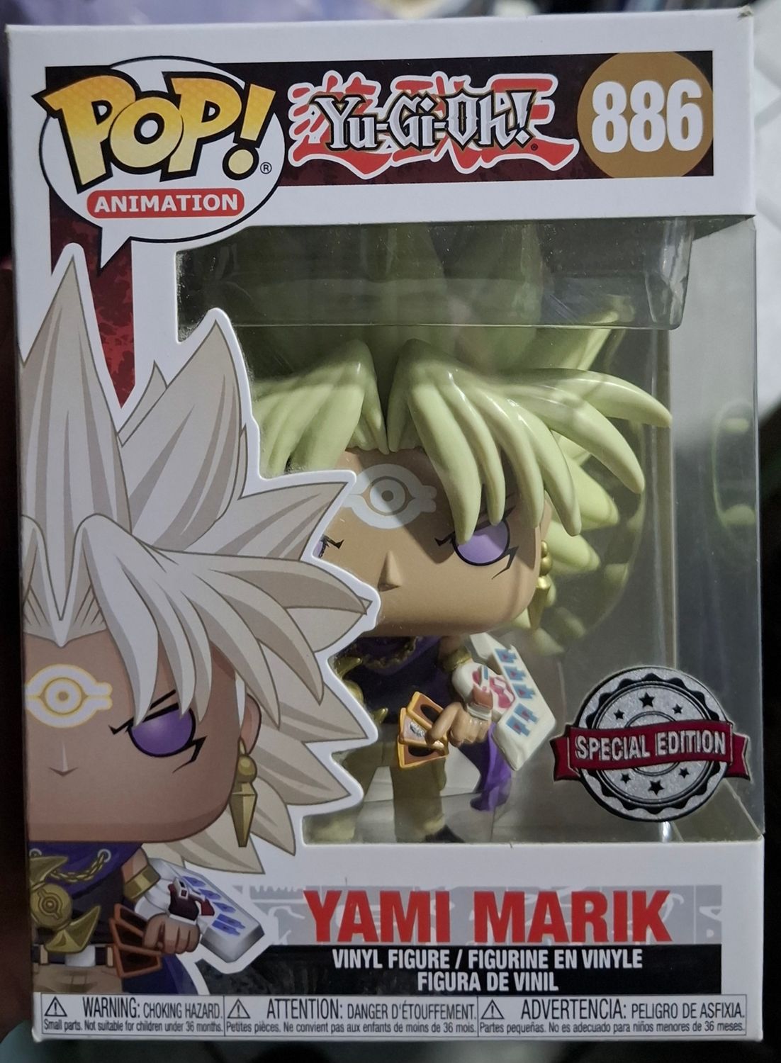 BAF1 Yami Marik Figura Funko Pop 886 Special Edition Yugioh Figura