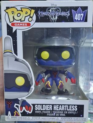 BAF1 Soldier Heartless Figura Funko Pop 407 Kingdom Hearts Figura