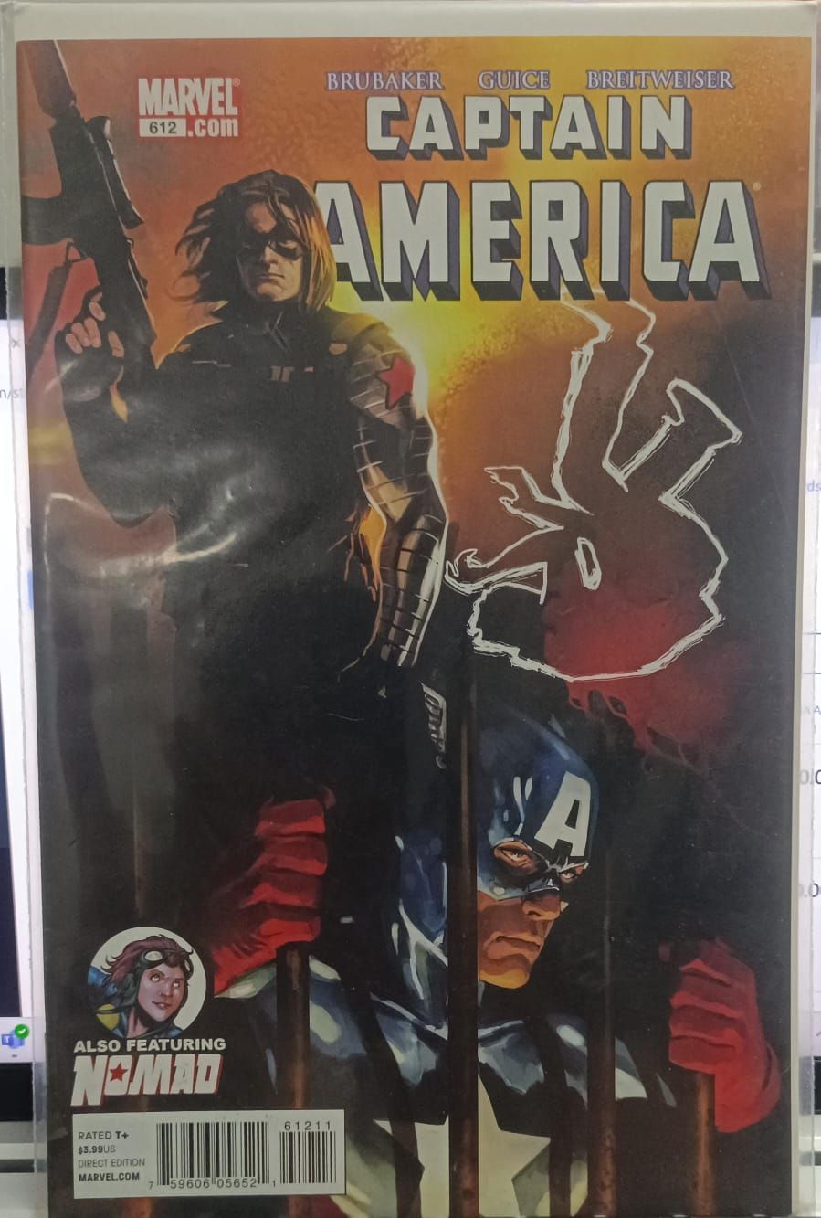 NELA-k, Captain America Comic Issue 612 Marvel