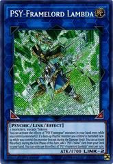 SJ PSY-Framelord Lambda BLHR-EN051 YuGiOh Battles of Legend: Hero&#39;s Revenge Secret Rare