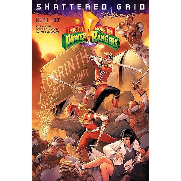 NELA-k, Mighty Morphin Power Rangers Comic Issue 27 &quot;Shattered Grid&quot; BOOM! Studios.