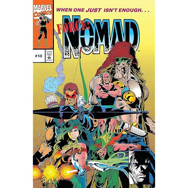 NELA-k, Nomad Comic  Issue 18 (1992-1994)