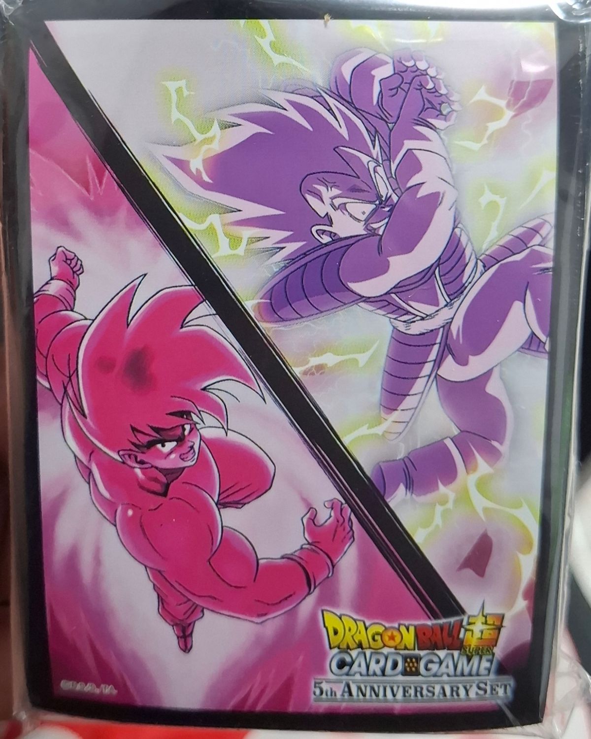 BAF1 Dragon Ball Super Sleeves Paquete de 60 Nuevo 5th Anniversary Set