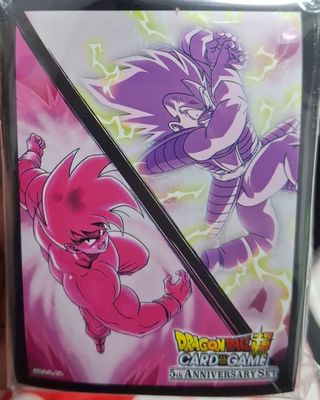 BAF1 Dragon Ball Super Sleeves Paquete de 60 Nuevo 5th Anniversary Set