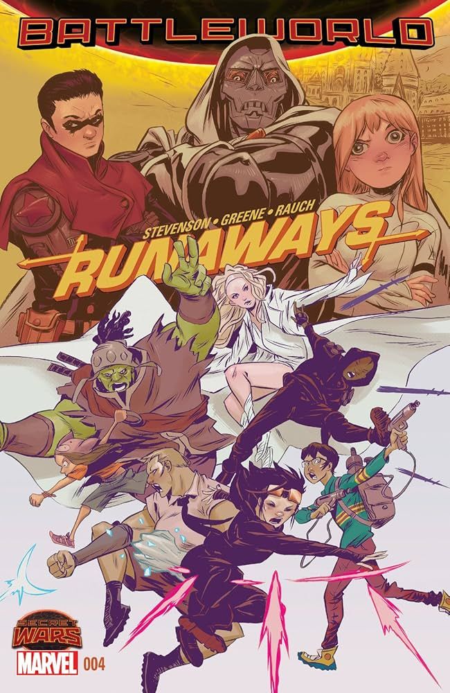 NELA-k, Runaways Comic  Issue 4(2015)