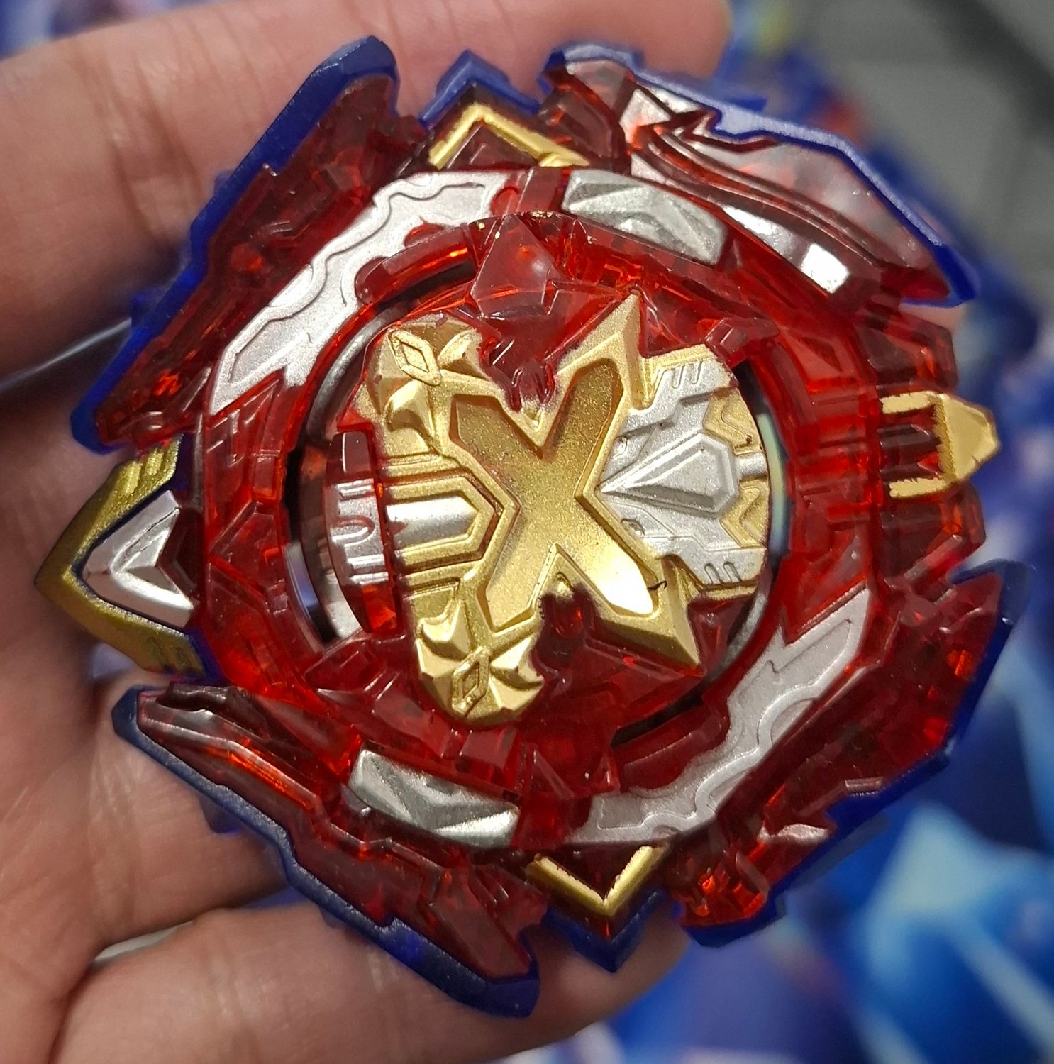 BAFV1 Beyblade Rojo Xiphoid Xcalibur Beyblade Burst