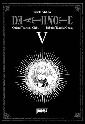 BA35 Death Note Manga Volumen 5 Black Edition Español Norma