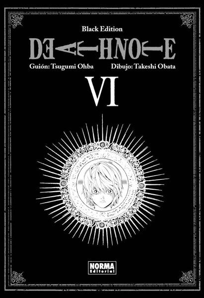 BA35 Death Note Manga Volumen 6 Black Edition Español Norma
