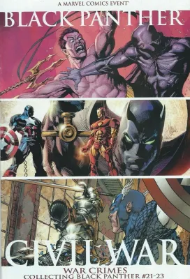NELA-k, Black Panther War Crimes Comic   Issue 21-23 Comic Collection 2007 - Marvel Comics Civil War