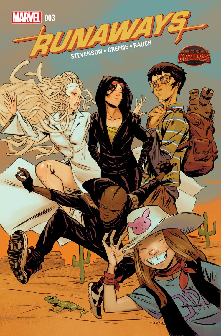 NELA-k, Runaways Comic  Issue 3 (2015)