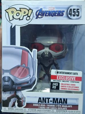 SH Ant Man Figura Funko Pop 455 Avengers *Caja Danada y Sun Fade*