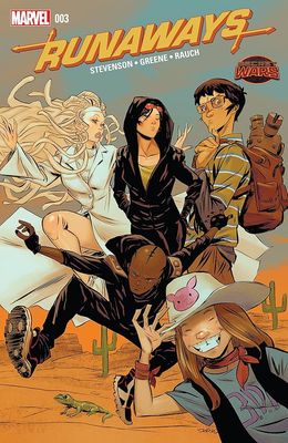 NELA-k,  Runaways Comic Issue 3 2015
