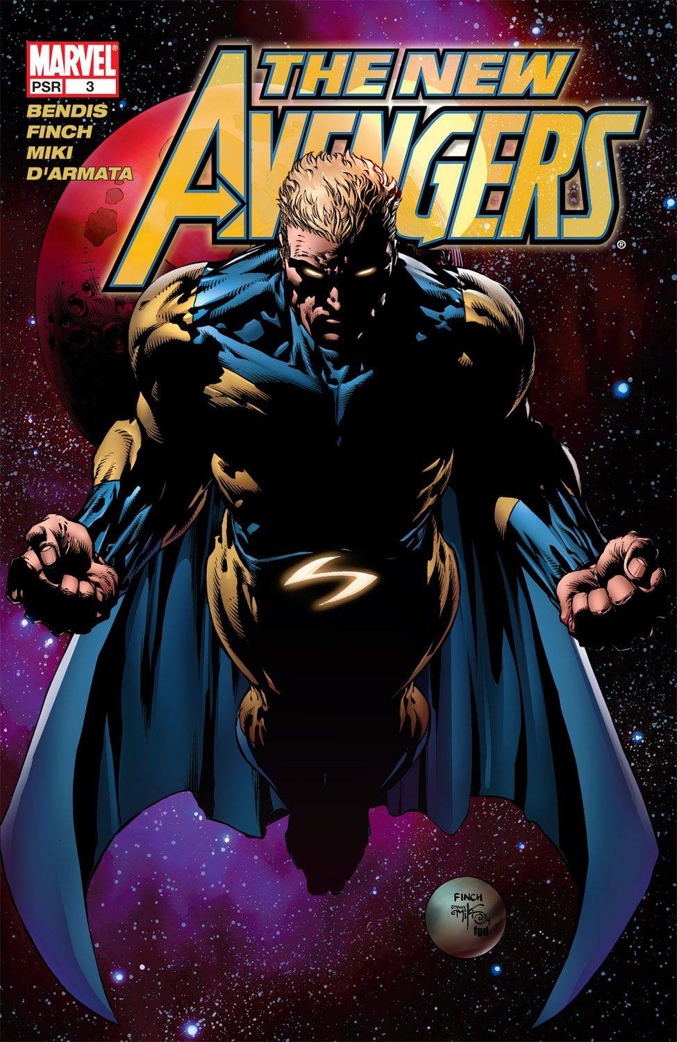 NELA-k, New Avengers Comic  Issue 3  (2004)