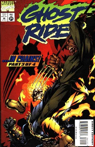 NELA-k, Ghost Rider Comic  Issue 64 Marvel