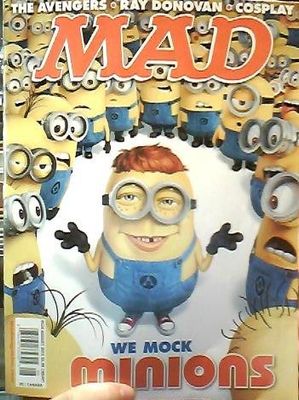 NELA-k, MAD Magazine Revista  August 2015: We Mock Minions