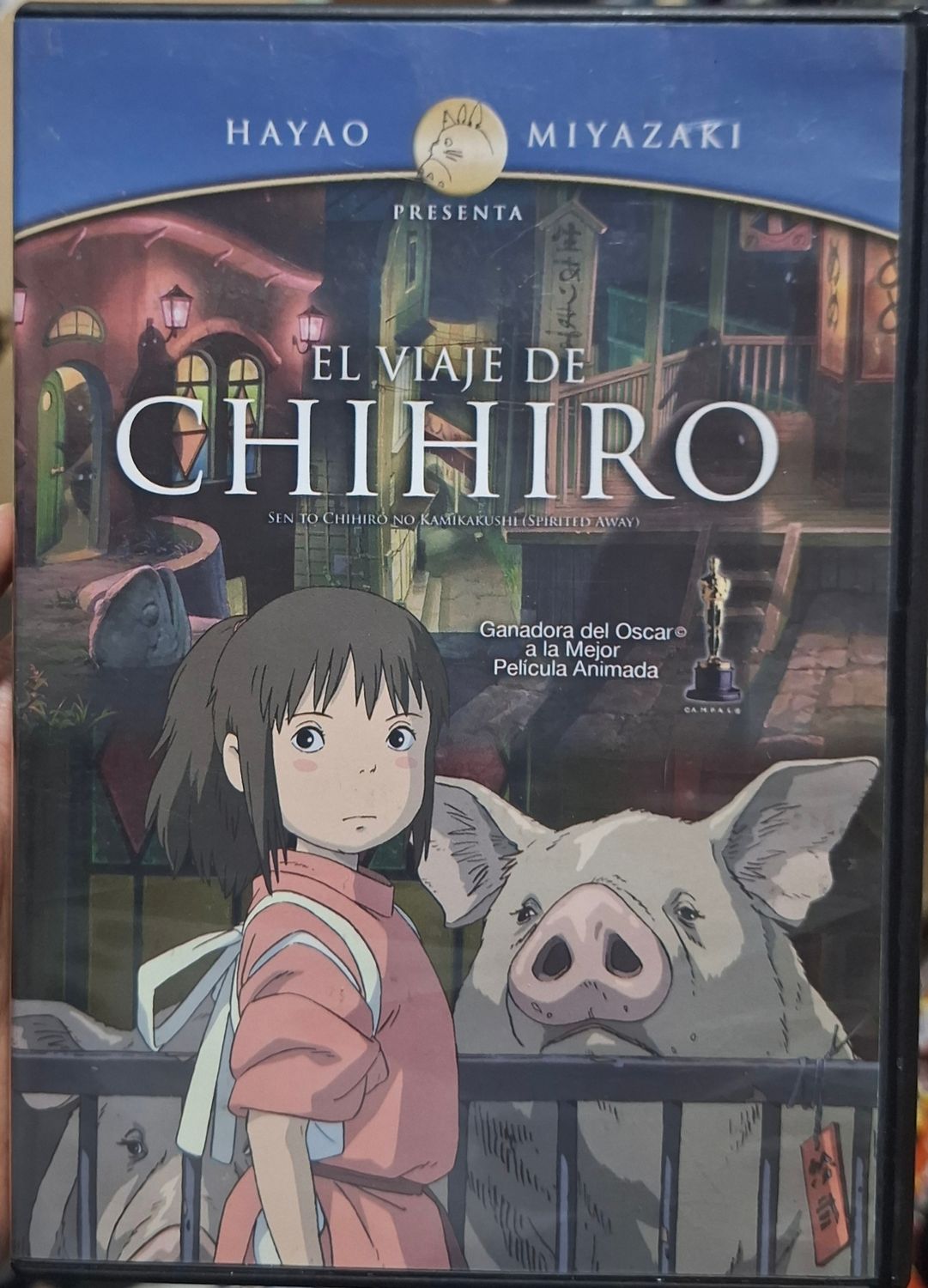SHN El Viaje de Chihiro DVD Original Usado Completo Espanol