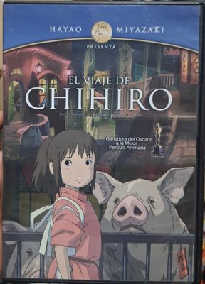 SHN El Viaje de Chihiro DVD Original Usado Completo Espanol