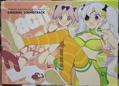 SHN Senran Kagura Burst Re Newal OST Soundtrack Completo 2 Discos