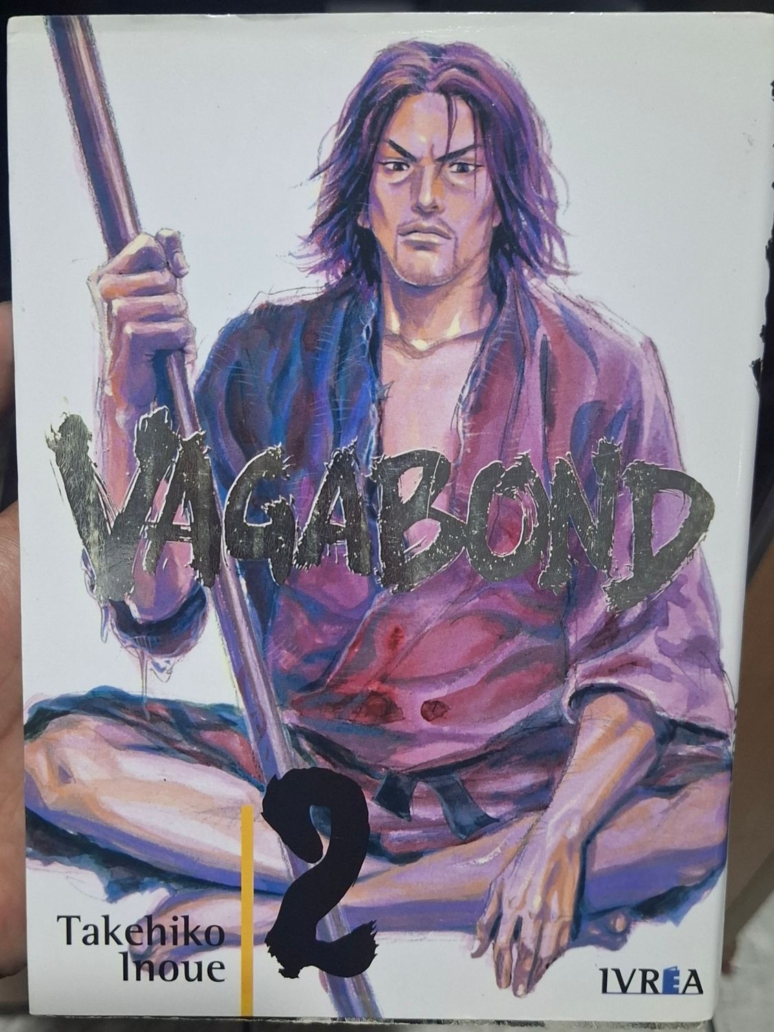 BA35 Vagabond Manga Volumen 2 Espanol Ivrea