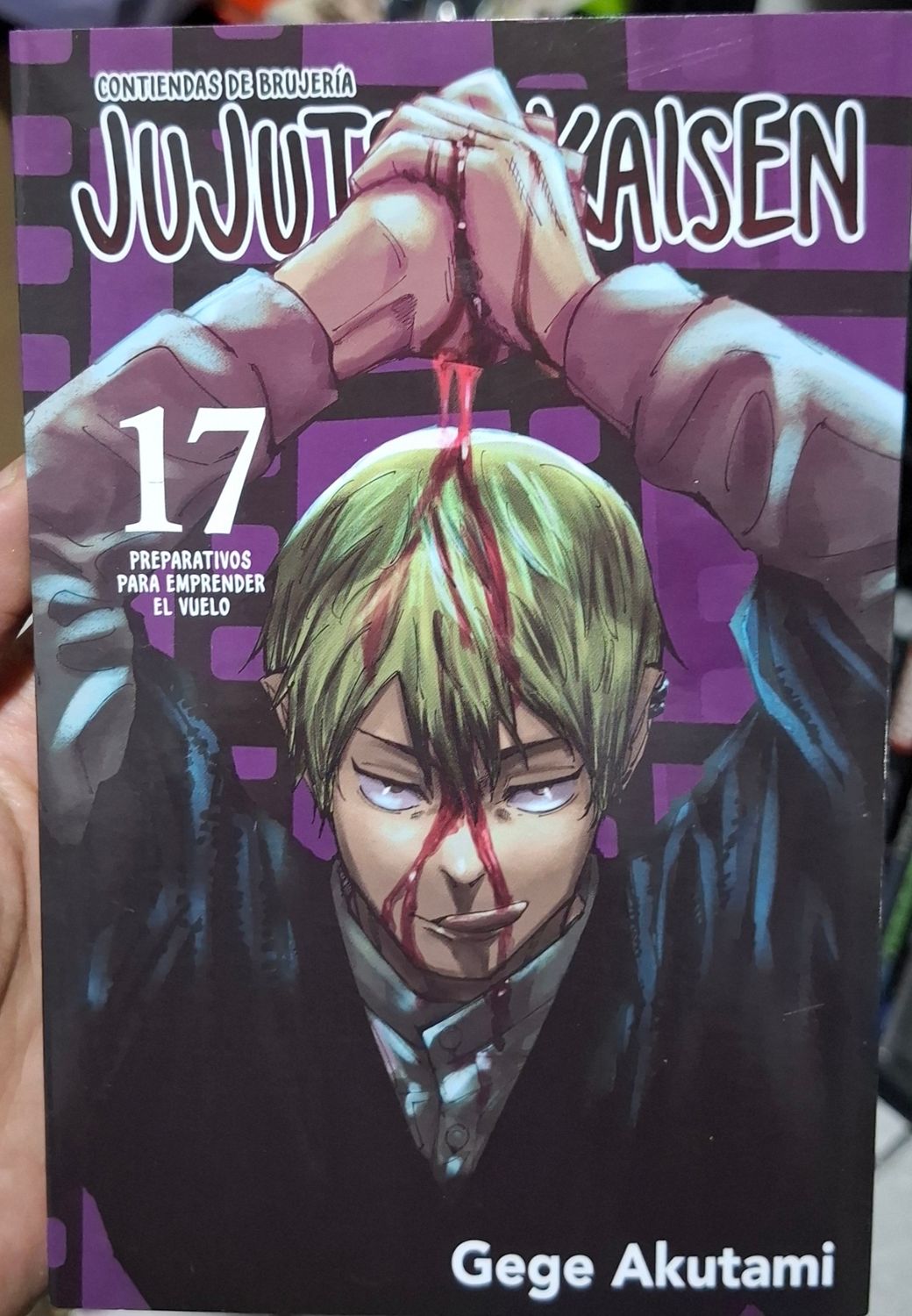 BA35 Jujutsu Kaisen Manga Volumen 17 Espanol Panini