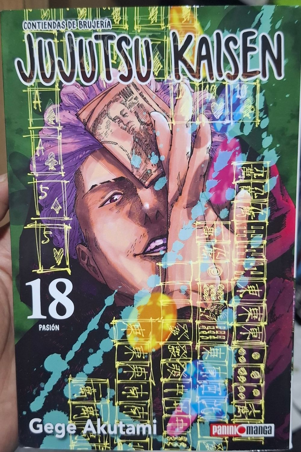 SHN Jujutsu Kaisen Manga Volumen 18 Espanol Panini