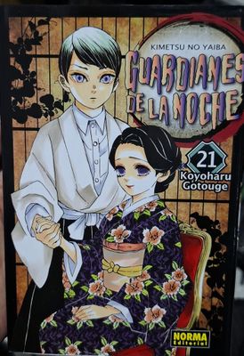 SHN Kimetsu no Yaiba Manga Volumen 21 Espanol Norma