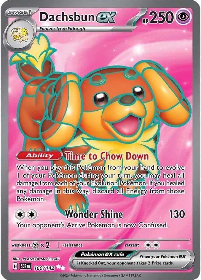 SJ Dachsbun ex - 160/142 - SV07: Stellar Crown (SCR) SV07: Stellar Crown