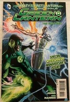 NELA-k, Green Lantern comic  Issue 12  Los Nuevos 52, La Ira del Primer Linterna