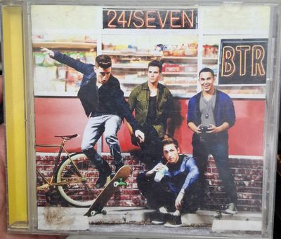 SH Big Time Rush CD Musica 24/Seven Usado Completo