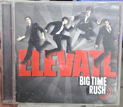 SHX4 Big Time Rush CD Musica Elevate Usado Completo
