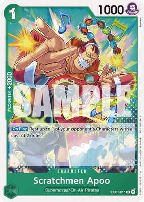 Scratchmen Apoo (Tournament Pack 2025 Vol. 2) - One Piece Promotion Cards (OP-PR) One Piece Promotion Cards
