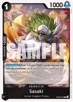 Sasaki - Two Legends (OP08) Two Legends Foil