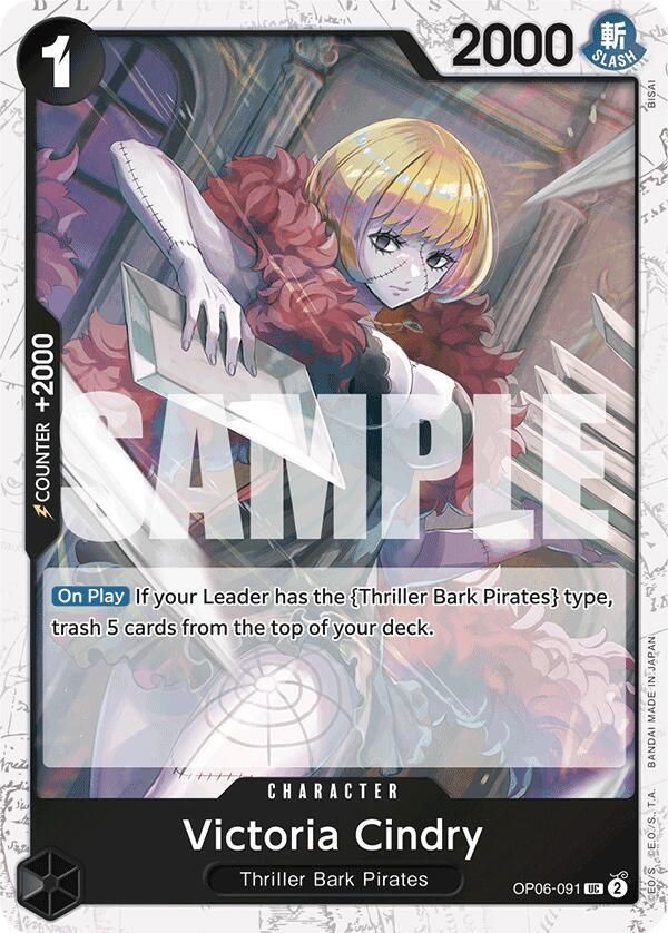Victoria Cindry (Jolly Roger Foil) - Premium Booster -The Best- (PRB-01) Premium Booster -The Best-