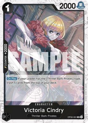 Victoria Cindry (Jolly Roger Foil) - Premium Booster -The Best- (PRB-01) Premium Booster -The Best-