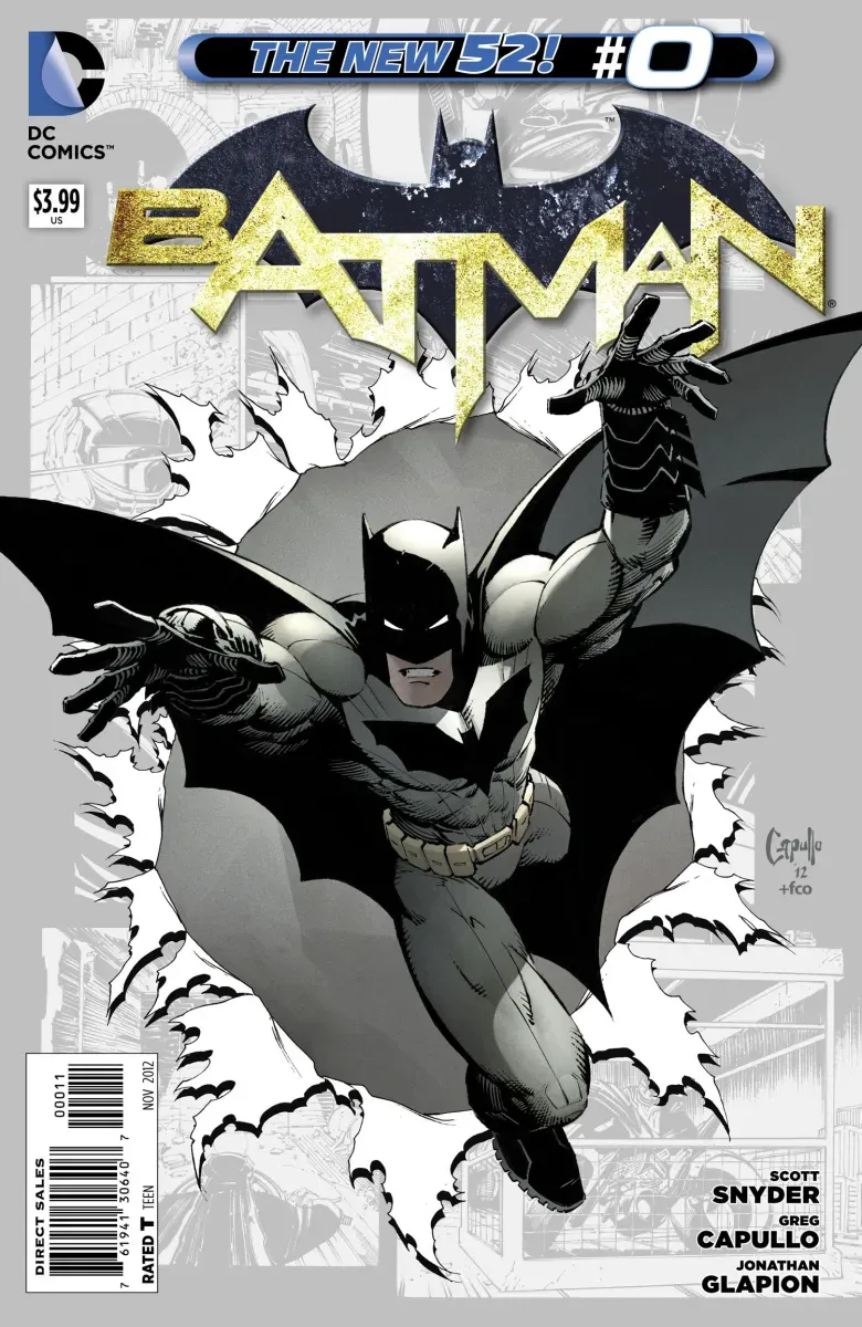 NELA-k, Batman Comic  Issue 0  News, New 52
