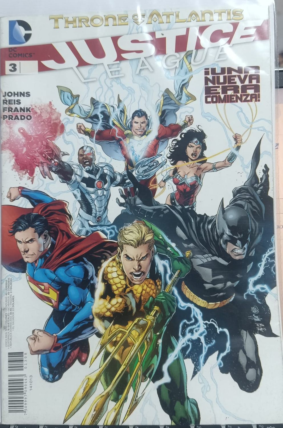 NELA-k, Justice League Comic Throne of Atlantis Issue  3