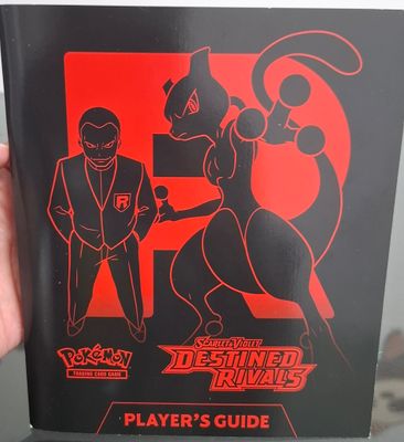 SH Pokemon TCG Destined Rivals Players Guide Libro