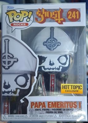 SJ Papa Emeritus 1 Figura Funko Pop 241 Hot Topic Ghost Figura