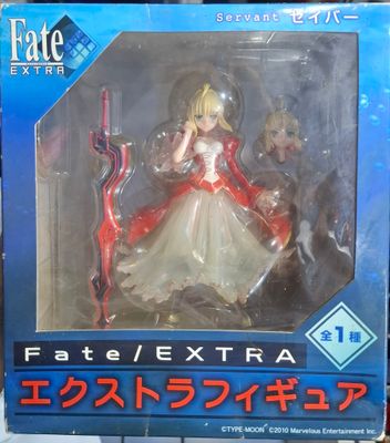SJ Saber Figura Fate Extra Sega Prize Figura