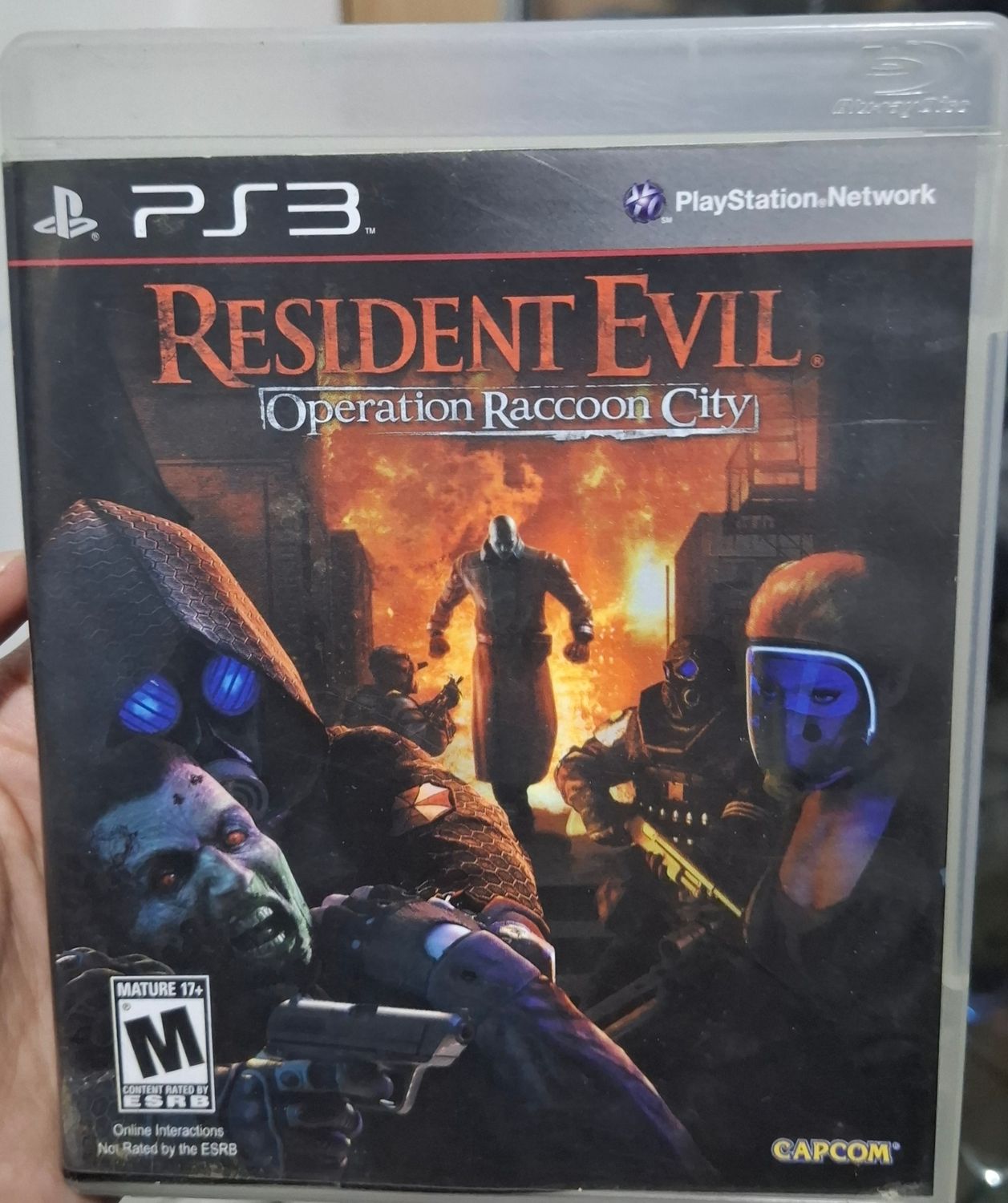 BAF1 Resident Evil Operation Raccoon City Playstation 3 Usado Completo