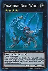 Diamond Dire Wolf CT10-EN012 YuGiOh Collectible Tins 2013 Super Rare