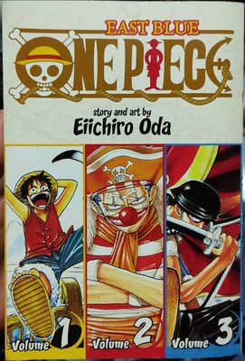 SH One Piece Manga Volumen 1 2 3 Ingles