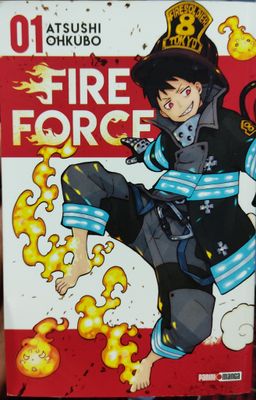 SH Fire Force Manga Volumen 1 Espanol Panini