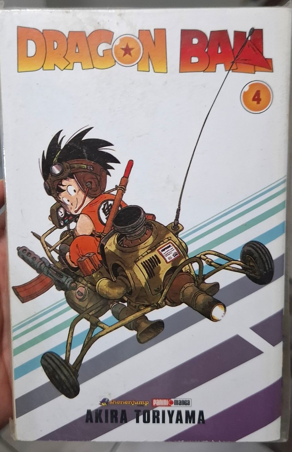 NELA-e, Dragon Ball Manga Volumen 4 Español Panini