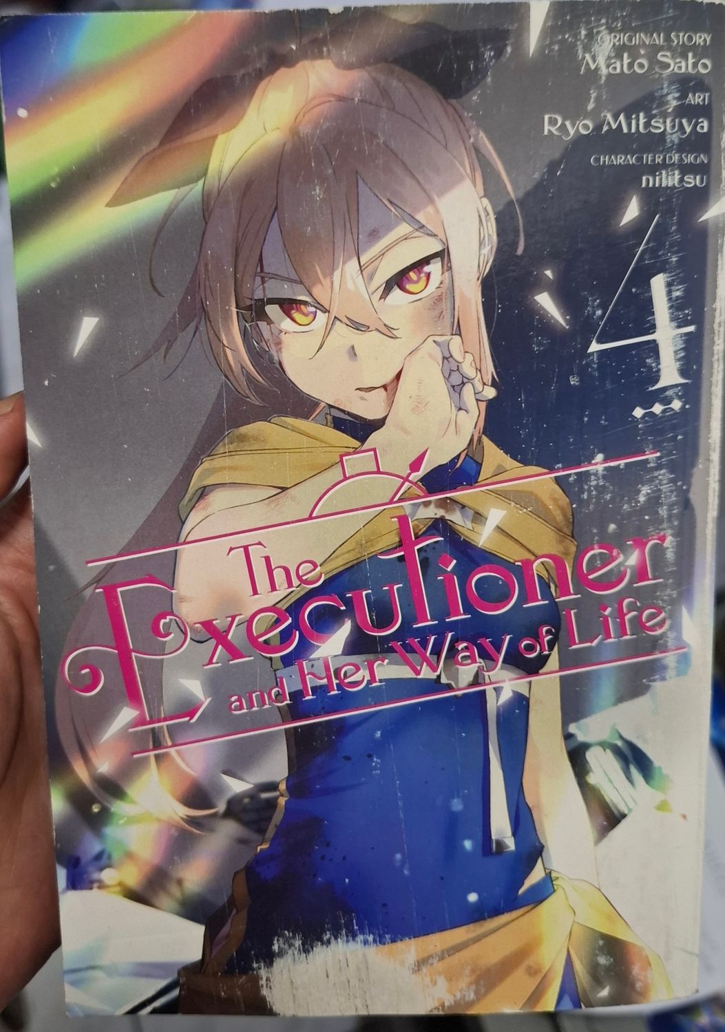 SH The Executioner and her way of life Manga Volumen 4 Ingles