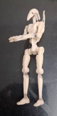 SH Battle Droid Figura Bootleg Star Wars Figura